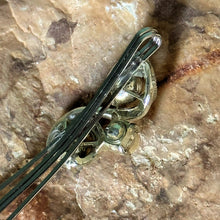 Load image into Gallery viewer, Hair Clip: SALE Silver Toned Metal with Faux Pearl on Metal Bobbypin