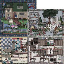 Load image into Gallery viewer, DIGITAL DOWNLOAD : Recycle Bin Graphics Country & Gardens Vintage GRAPHICS Set - Raggedy Ann Fair Primitive Farm Bears Frogs Cooking Fall