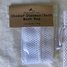 Load image into Gallery viewer, Shower Steamer / Dried Herb Scent Mesh Bag