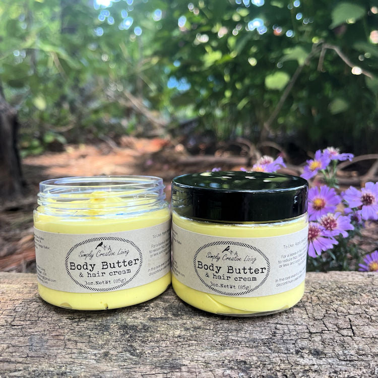 Whipped Shea Body Butter Moisturizer & Hair Cream