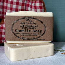 Load image into Gallery viewer, Buttermilk Castile Hand &amp; Body Soap For Adults, Babies