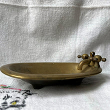 Load image into Gallery viewer, Vintage Brass Bathtub Tub Soap Dish Tray