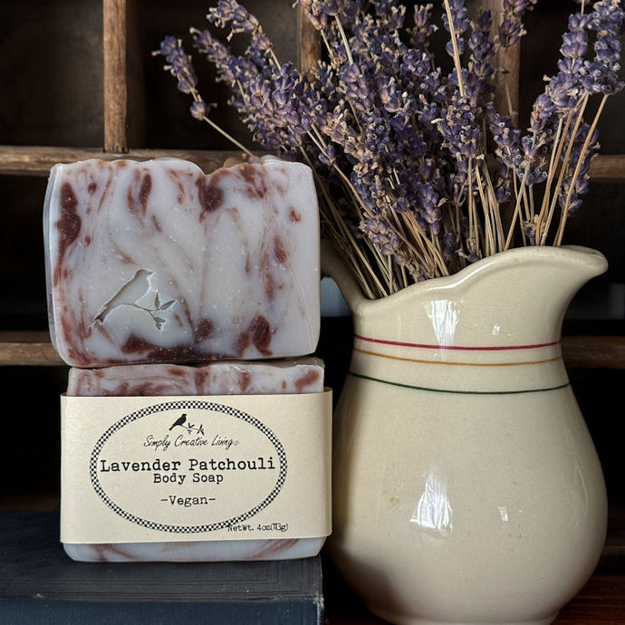 Lavender Patchouli Body Soap - Vegan
