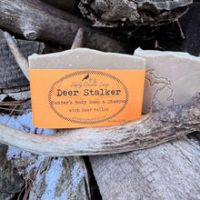 Load image into Gallery viewer, Deer Stalker Hunter's Body Soap and Shampoo Bar with Deer Tallow
