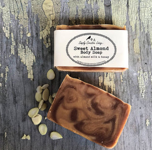 Sweet Almond Body Soap Bar