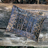 Ceramic Clay Soap Dish Chocolate