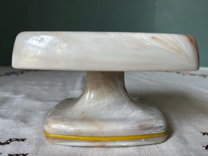 Vintage Pedestal Soap Dish Tray