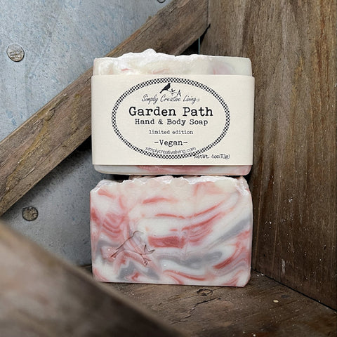 Garden Path Limited Edition Rose Scented Hand & Body Soap Bar