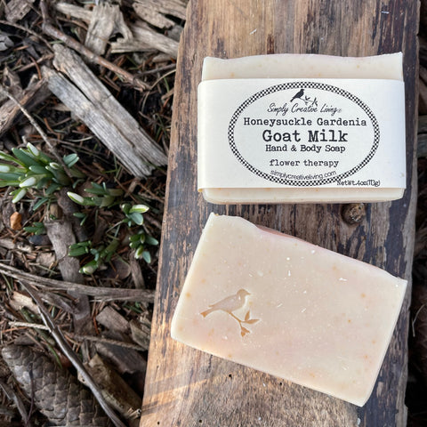 Honeysuckle Gardenia Goat Milk Body Hand Soap