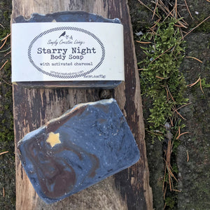 Starry Night Eucalyptus Blend Essential Oil Soap Bar