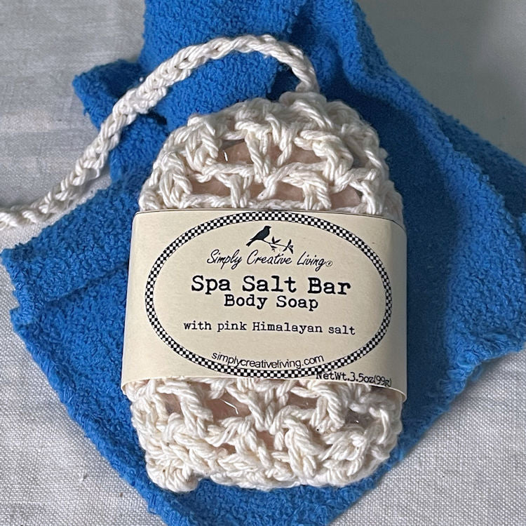 Spa Salt Scrub Bar Soap