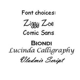 Custom Font Choices