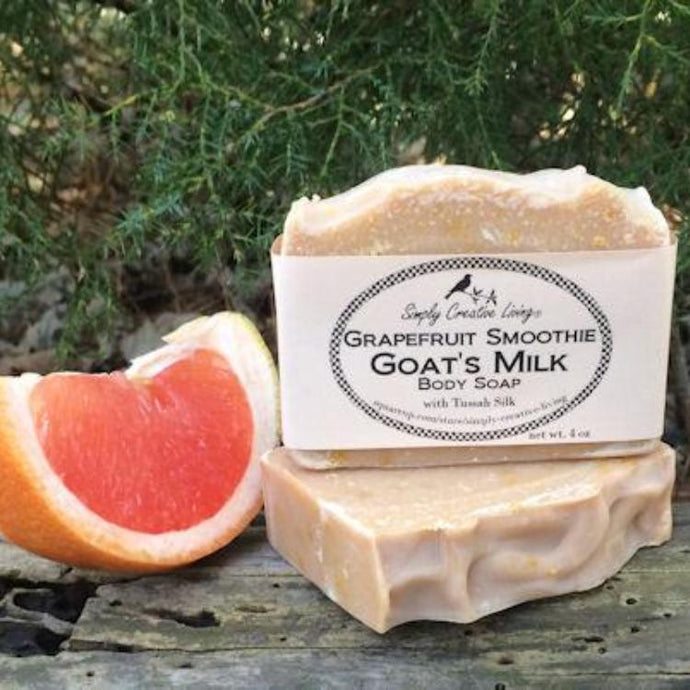 Grapefruit Goat's Milk Body Soap Bar